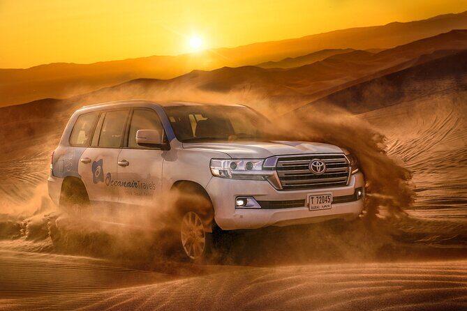 Dubai Premium Red Dunes Safari, Camels & 5* BBQ at Al Khayma camp - Key Points