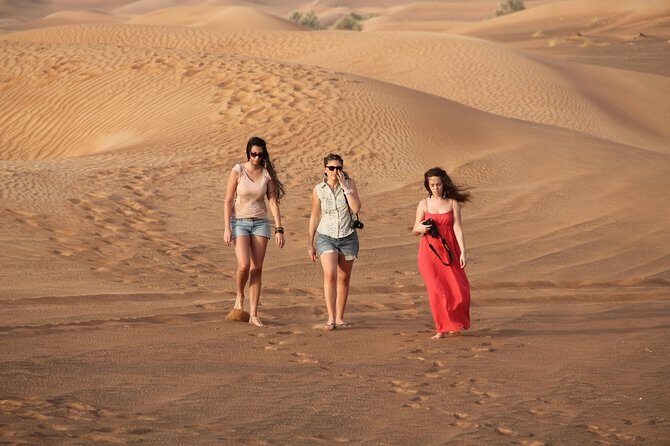 Dubai Red Dunes Desert Safari : Sandboarding, BBQ & Live Shows - FAQs