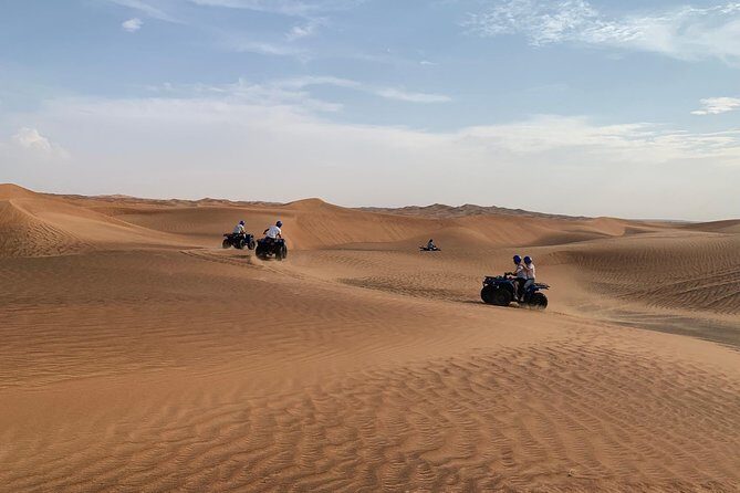 Dubai: Unique SUNSET Quad Bike Red Dunes Safari - FAQs