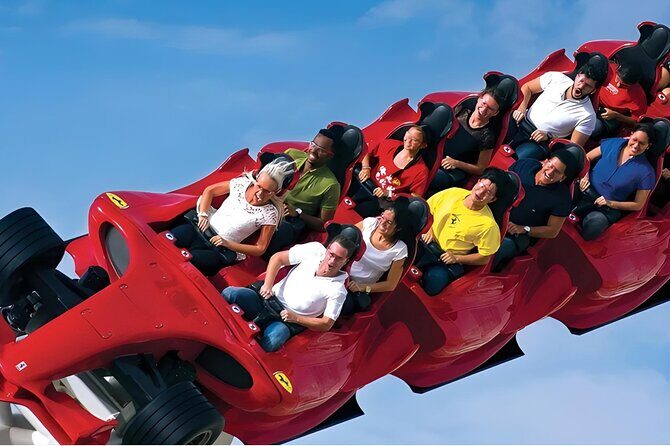 Entrance ticket to Ferrari World Abu Dhabi theme park - Authentic Insights from Visitors