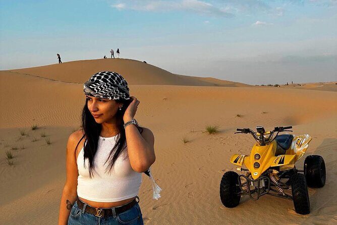 Evening Desert Safari Quad Bike and Live BBQ - Key Points