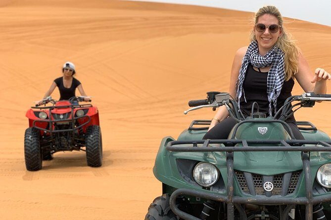 Evening Desert Safari with Quad Bike, Dune Bashing, Entertainments, BBQ Dinner - Key Points