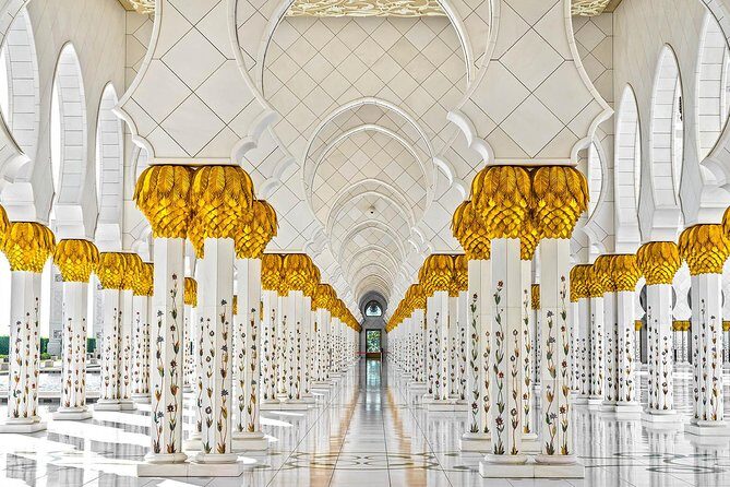 From Abu Dhabi: Grand Mosque, Qasr Al Watan Palace & Etihad Tower - The Experience at a Glance: Abu Dhabi’s Top Sights