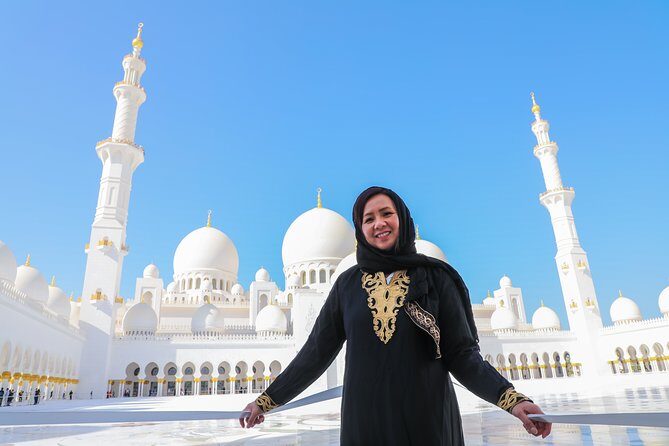 From Dubai To Abu Dhabi: Royal Palace, Grand Mosque &Etihad Tower - Transportation, Timing & Group Size