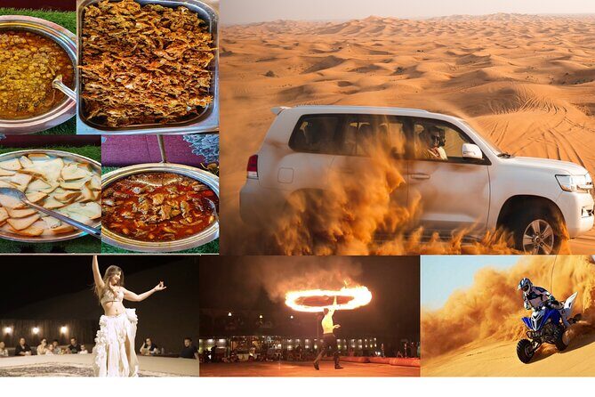Full Day Safari Grand Adventures with Dune Bash on 4X4 in Dubai - Key Points