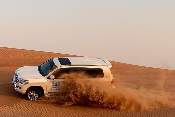 Private Evening Desert Safari with BBQ Dinner & Sand Boarding - Key Points
